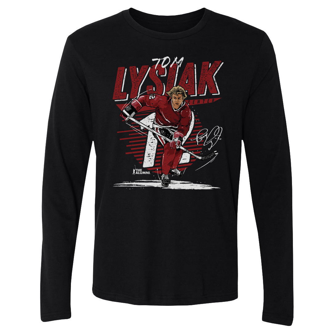 Tom Lysiak Men's Long Sleeve T-Shirt | 500 LEVEL