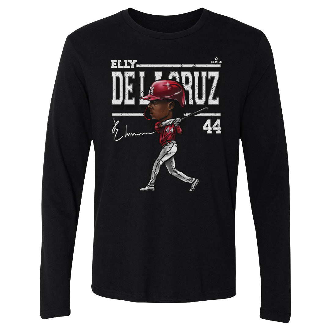 Elly De La Cruz Men's Long Sleeve T-Shirt | 500 LEVEL
