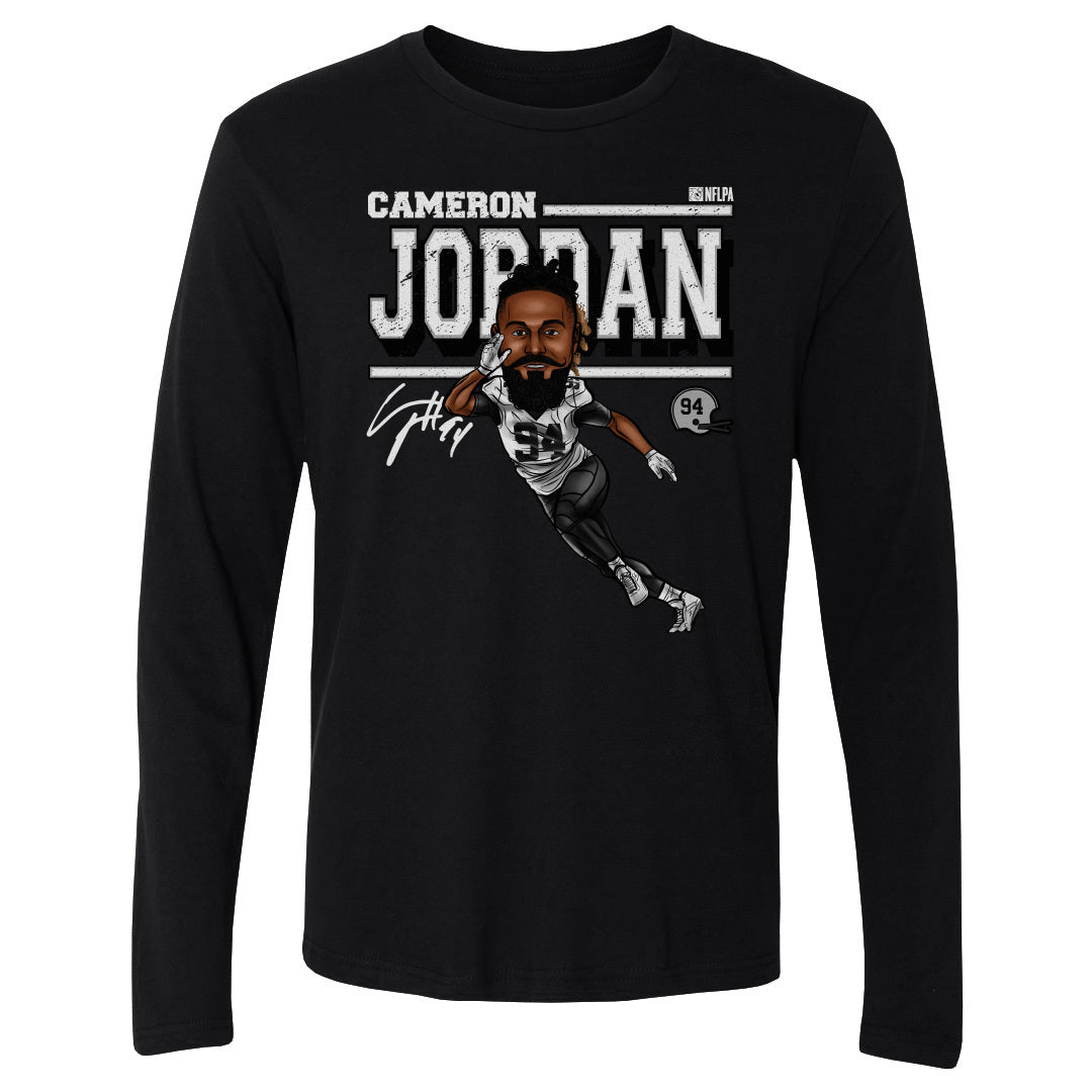 Cameron Jordan Men's Long Sleeve T-Shirt | 500 LEVEL