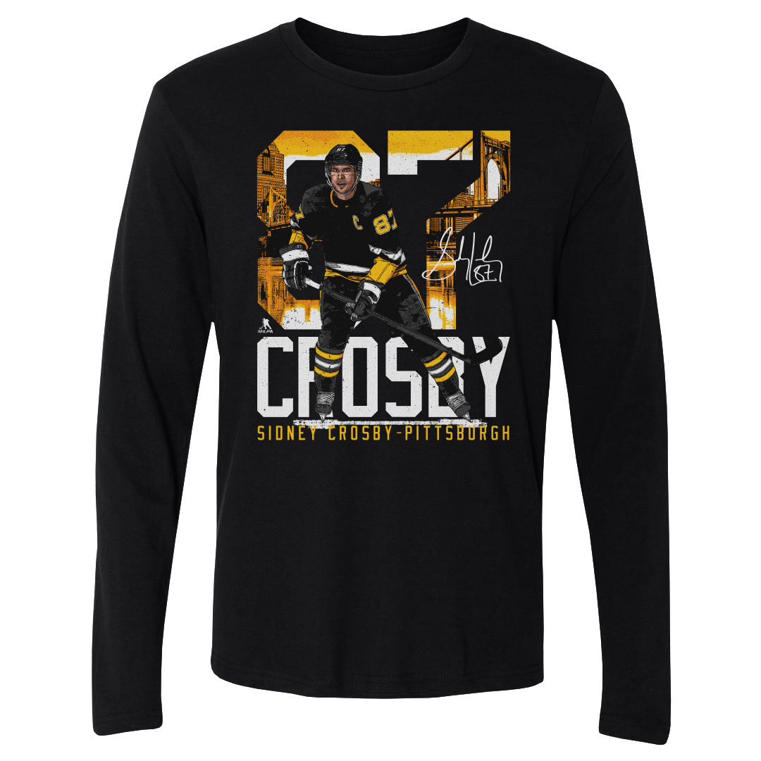 Sidney Crosby Men's Long Sleeve T-Shirt | 500 LEVEL