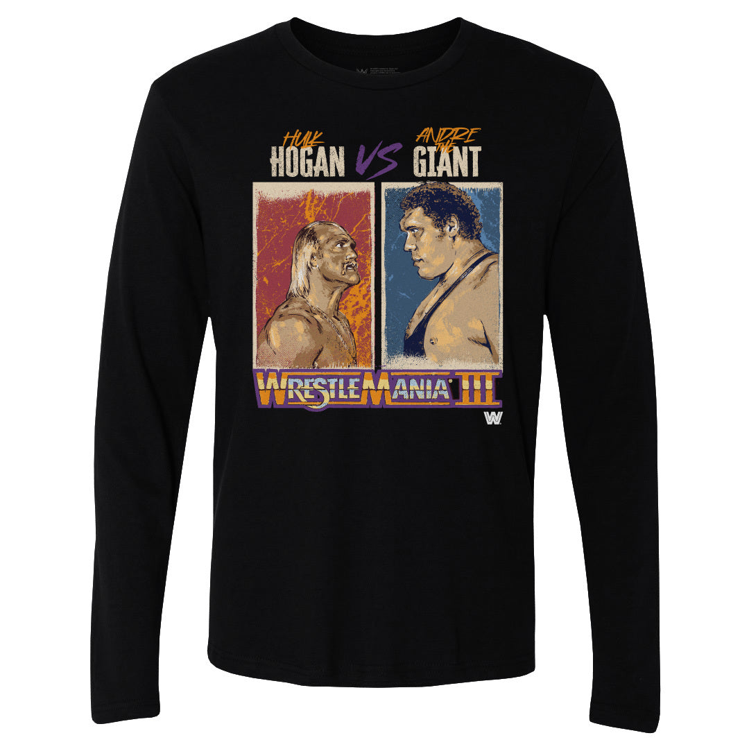 Hulk Hogan Men's Long Sleeve T-Shirt | 500 LEVEL