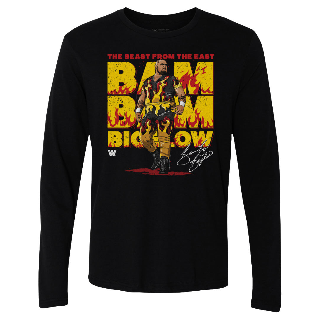 Bam Bam Bigelow Men's Long Sleeve T-Shirt | 500 LEVEL