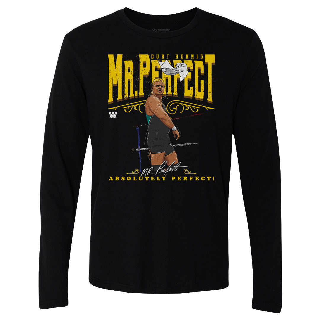 Mr. Perfect Men's Long Sleeve T-Shirt | 500 LEVEL