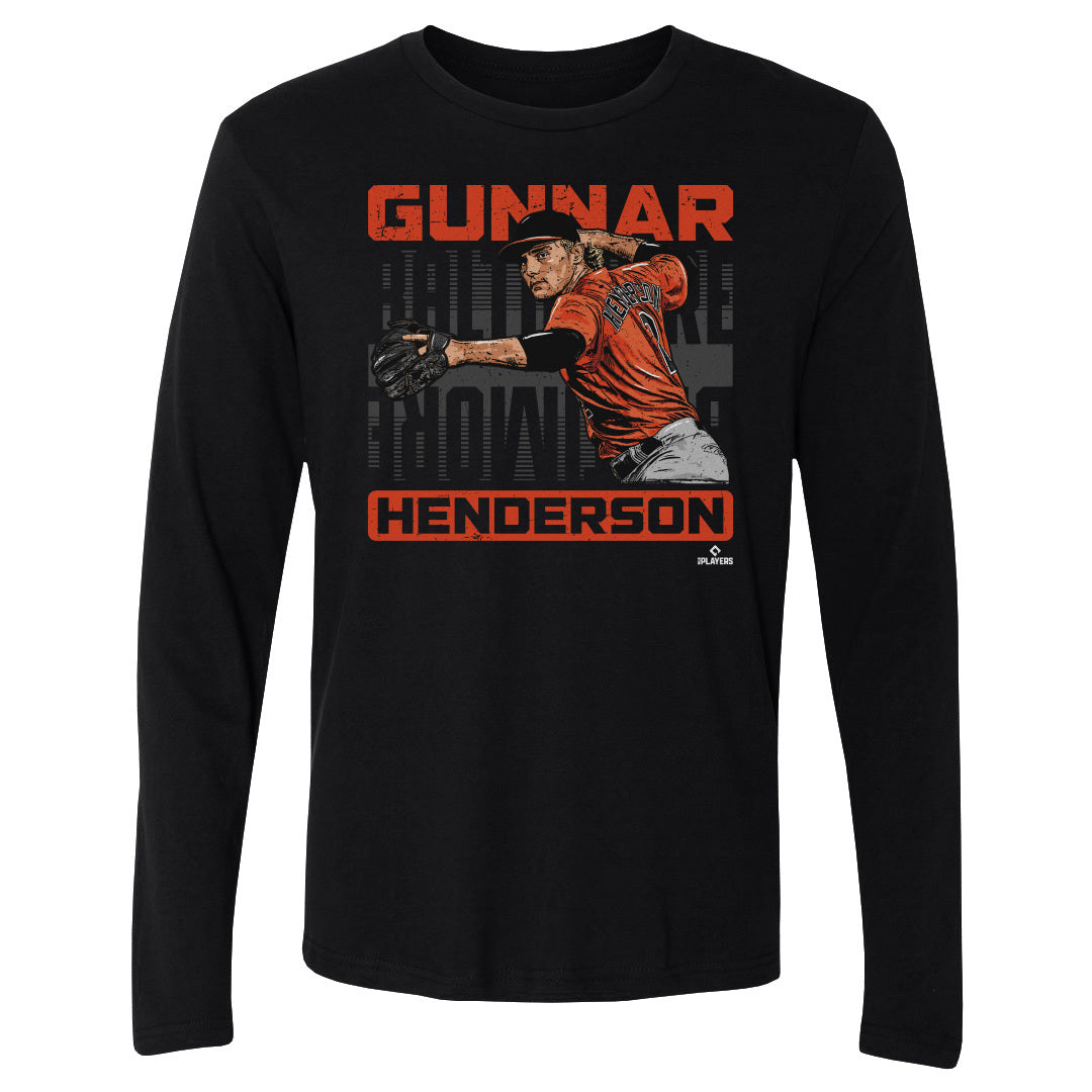 Gunnar Henderson Men's Long Sleeve T-Shirt | 500 LEVEL