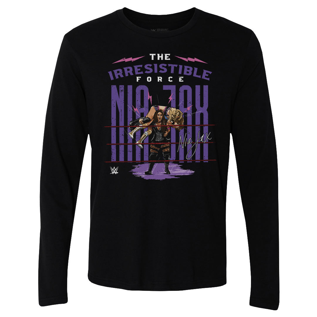 Nia Jax Men's Long Sleeve T-Shirt | 500 LEVEL