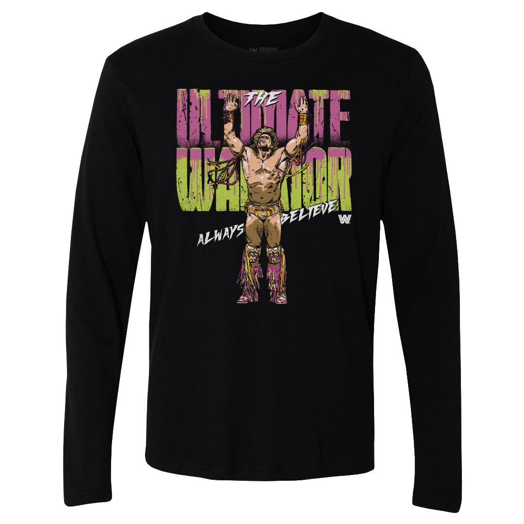 Ultimate Warrior Men's Long Sleeve T-Shirt | 500 LEVEL