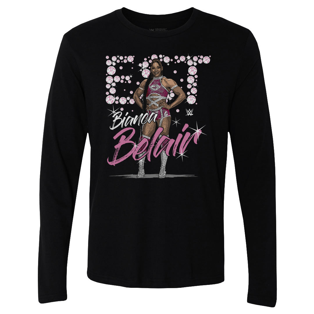 Bianca Belair Men's Long Sleeve T-Shirt | 500 LEVEL