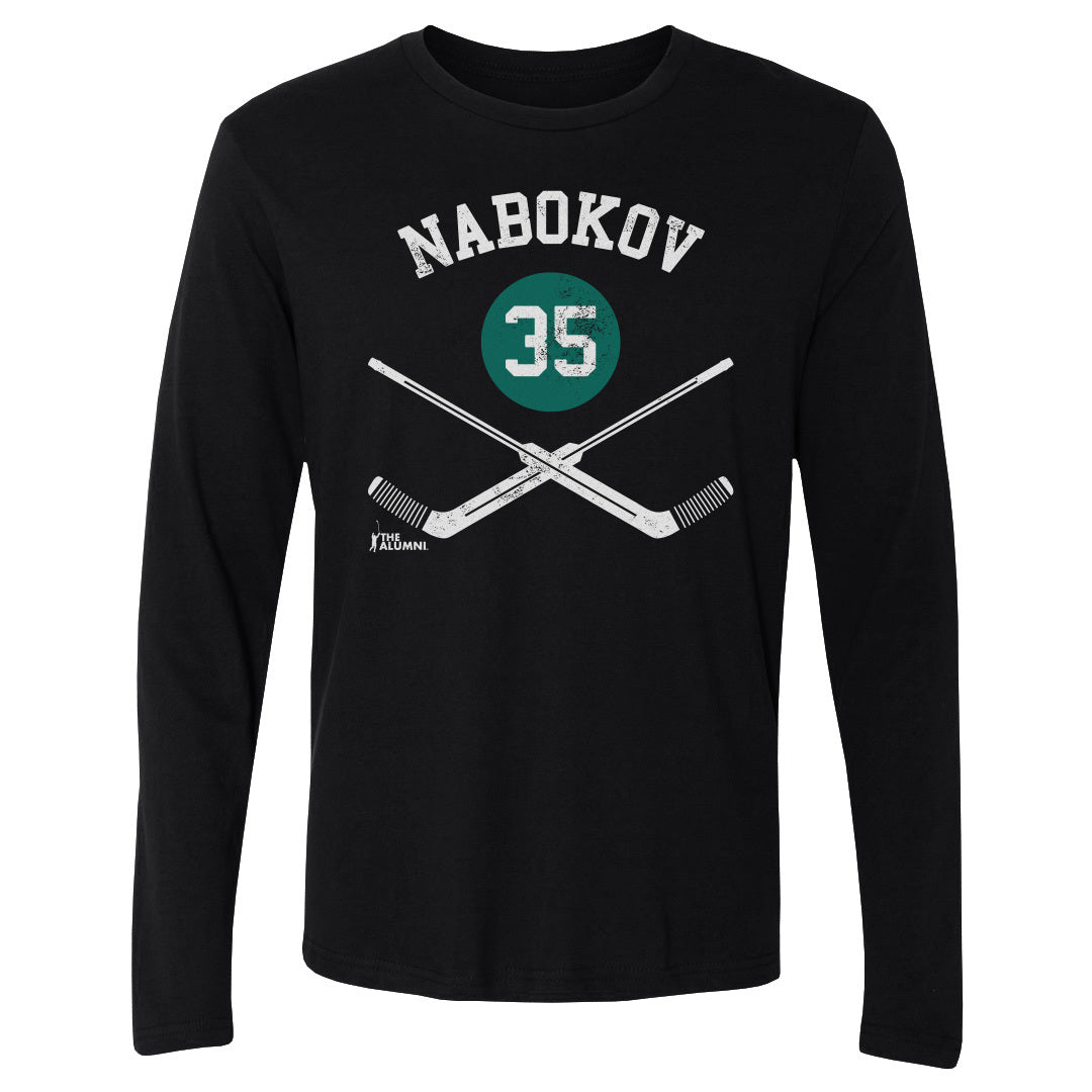Evgeni Nabokov Men's Long Sleeve T-Shirt | 500 LEVEL