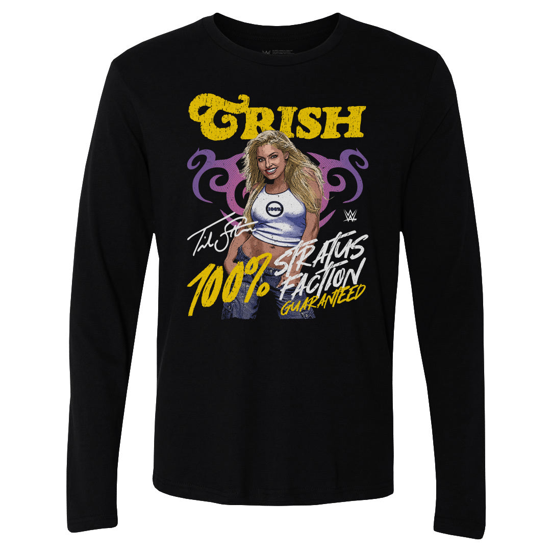 Trish Stratus Men's Long Sleeve T-Shirt | 500 LEVEL