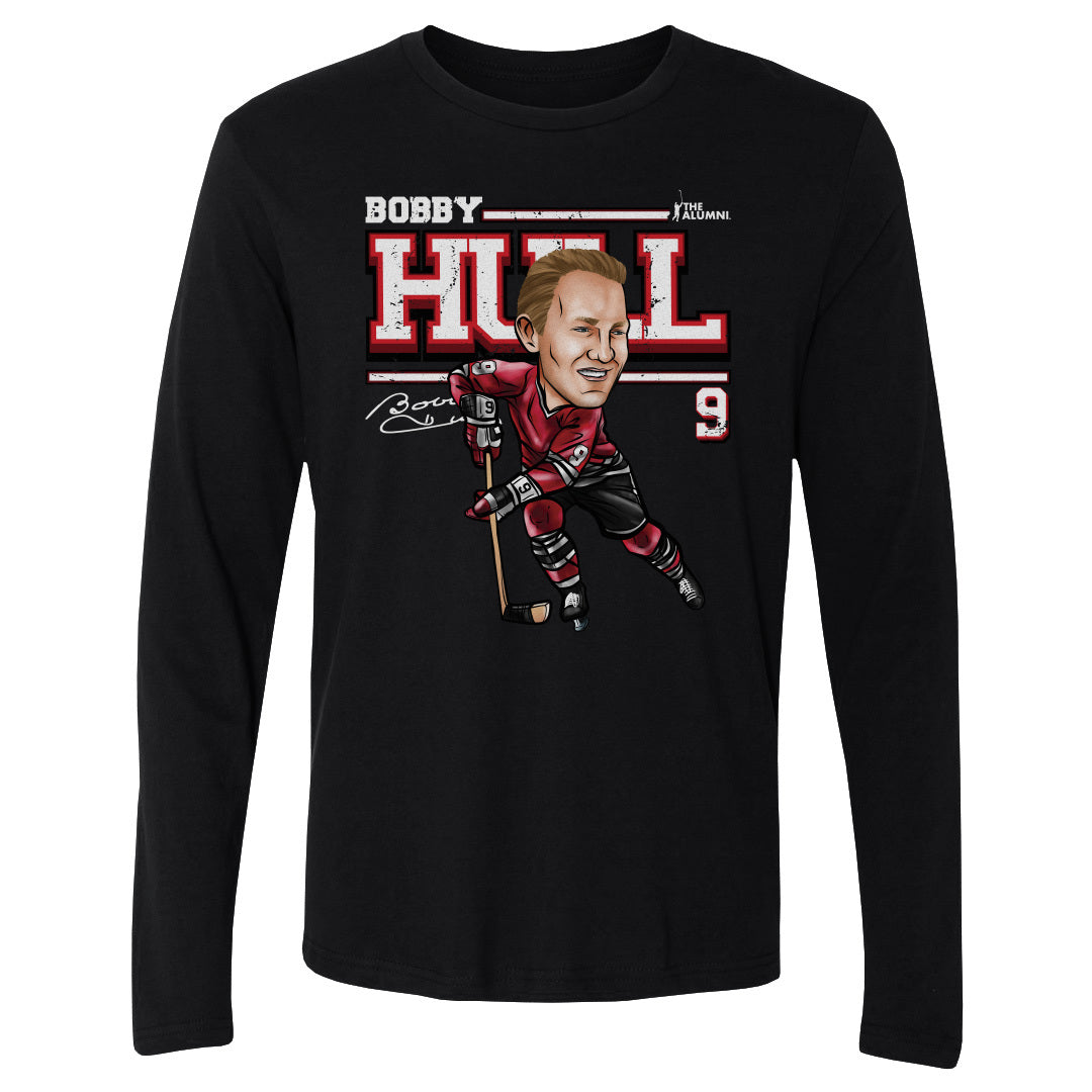 Bobby Hull Men's Long Sleeve T-Shirt | 500 LEVEL