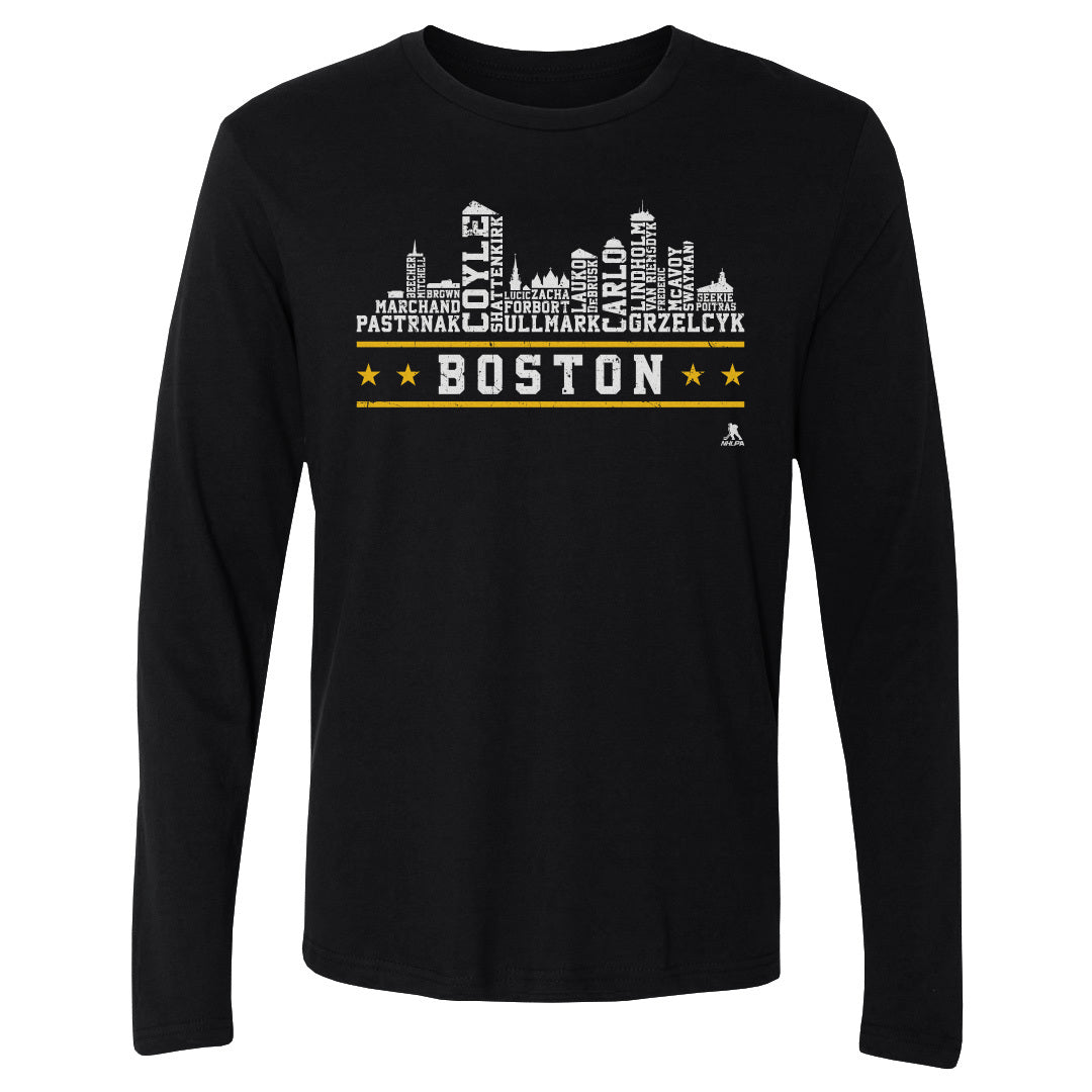 Boston Men's Long Sleeve T-Shirt | 500 LEVEL