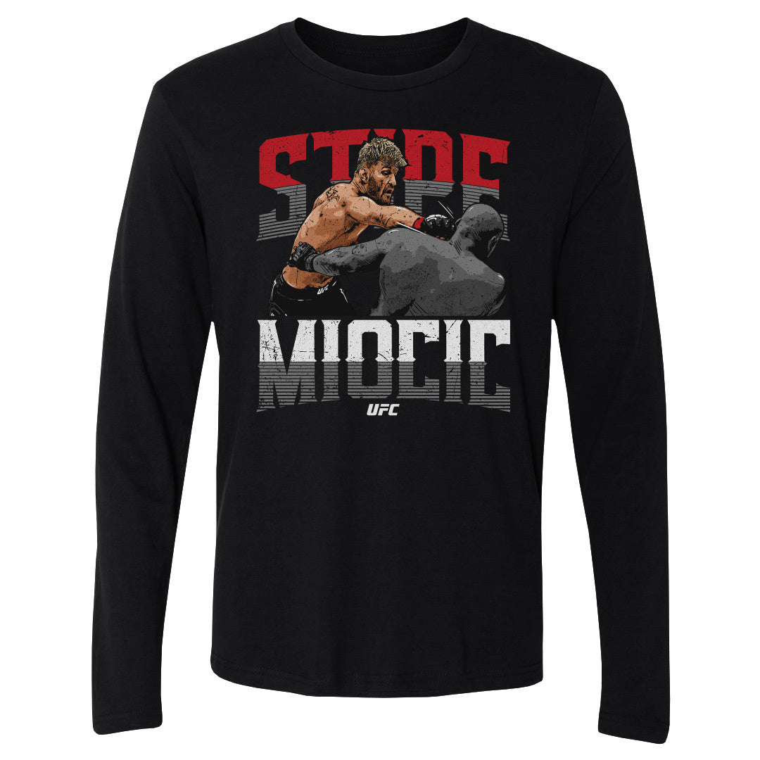 Stipe Miocic Men's Long Sleeve T-Shirt | 500 LEVEL