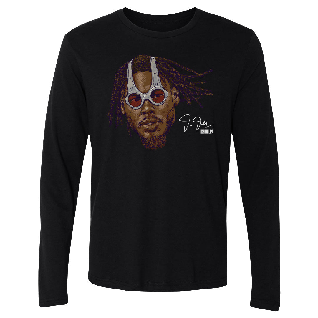 Justin Jefferson Men's Long Sleeve T-Shirt | 500 LEVEL