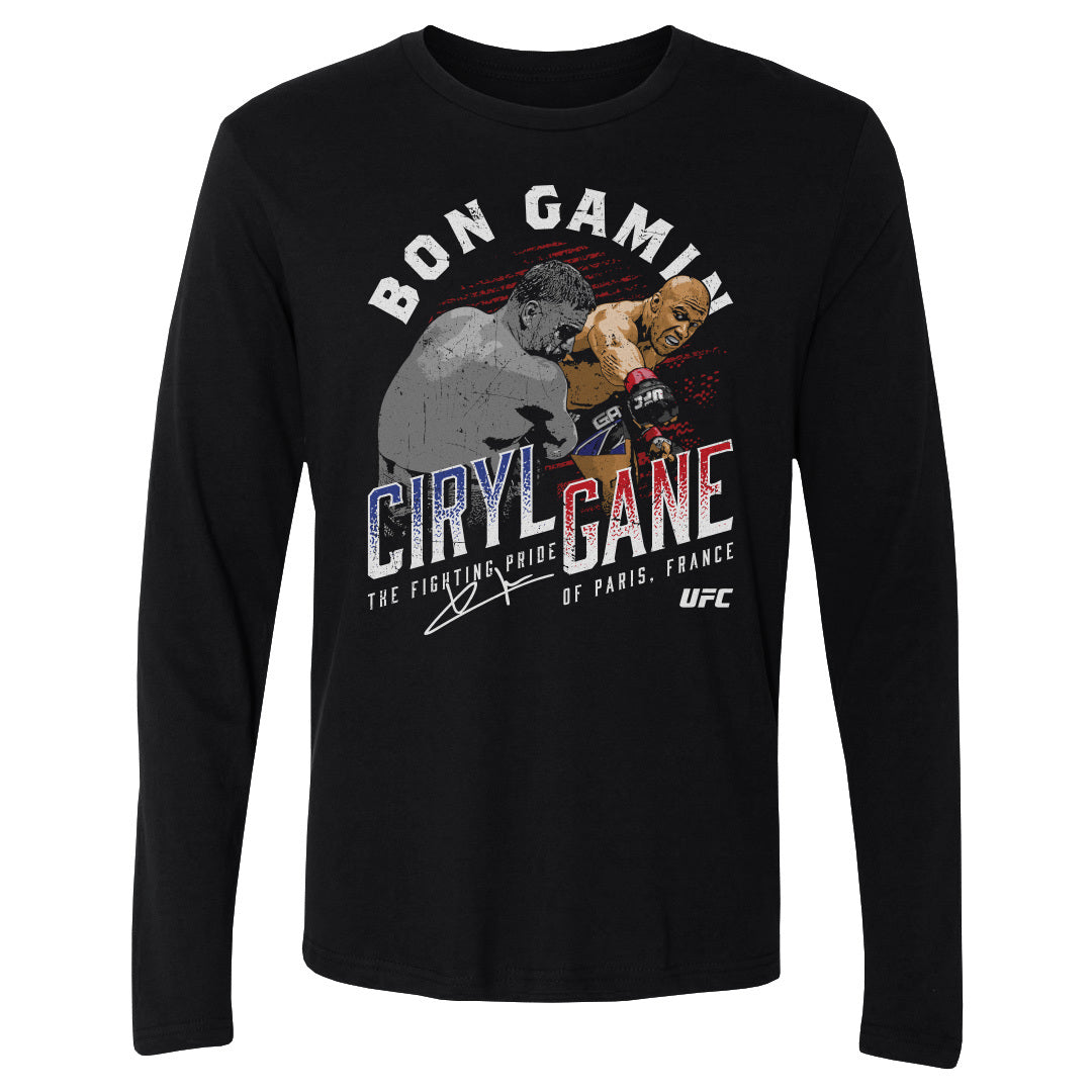 Ciryl Gane Men's Long Sleeve T-Shirt | 500 LEVEL
