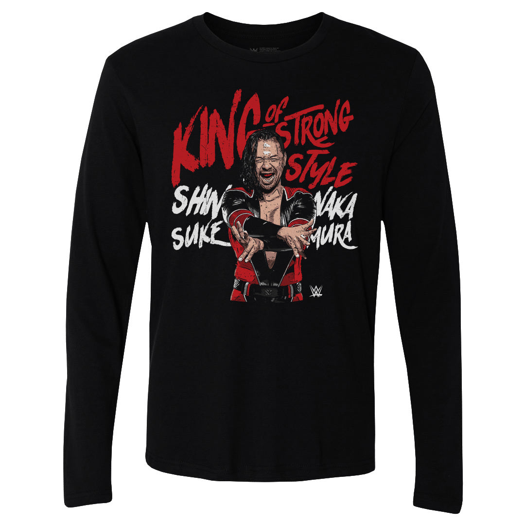 Shinsuke Nakamura Men's Long Sleeve T-Shirt | 500 LEVEL