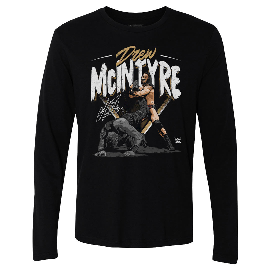 Drew McIntyre Men's Long Sleeve T-Shirt | 500 LEVEL