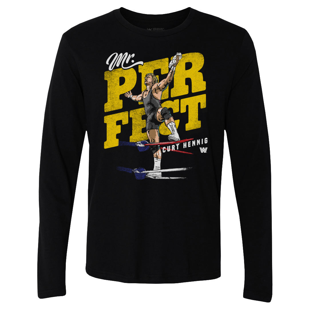 Mr. Perfect Men's Long Sleeve T-Shirt | 500 LEVEL
