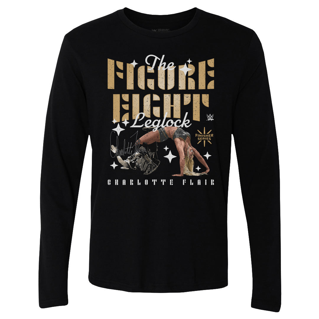 Charlotte Flair Men's Long Sleeve T-Shirt | 500 LEVEL
