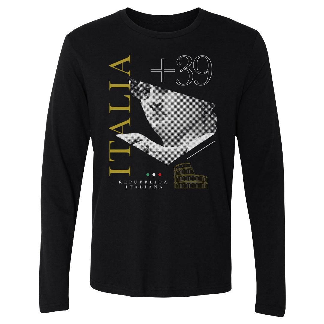 Italy Men's Long Sleeve T-Shirt | 500 LEVEL