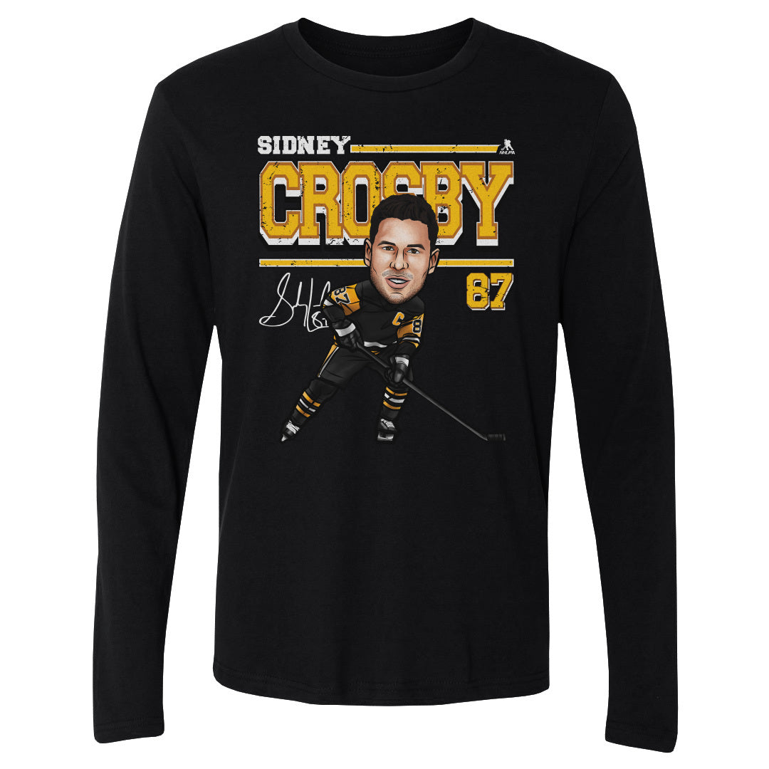 Sidney Crosby Men's Long Sleeve T-Shirt | 500 LEVEL