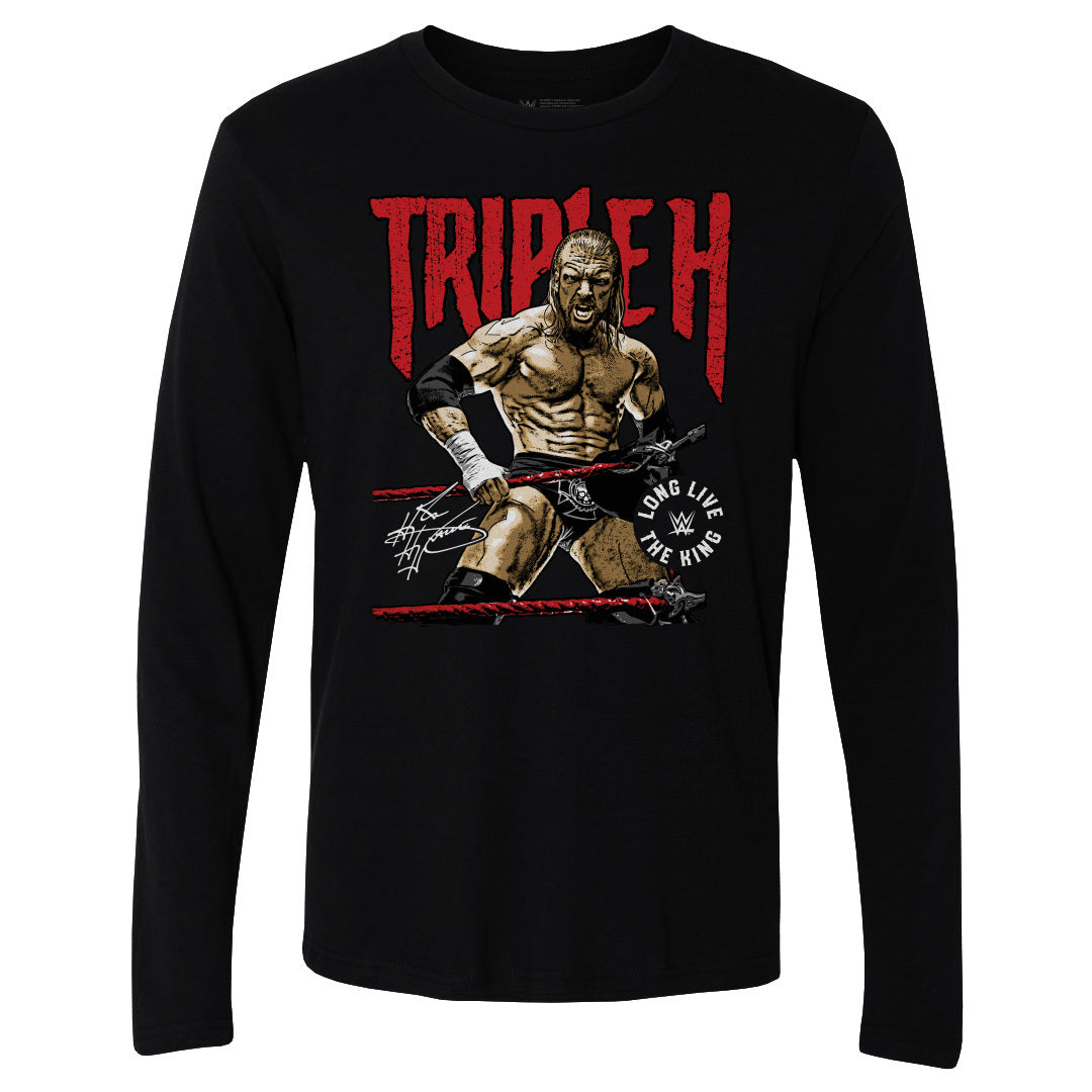 Triple H Men's Long Sleeve T-Shirt | 500 LEVEL