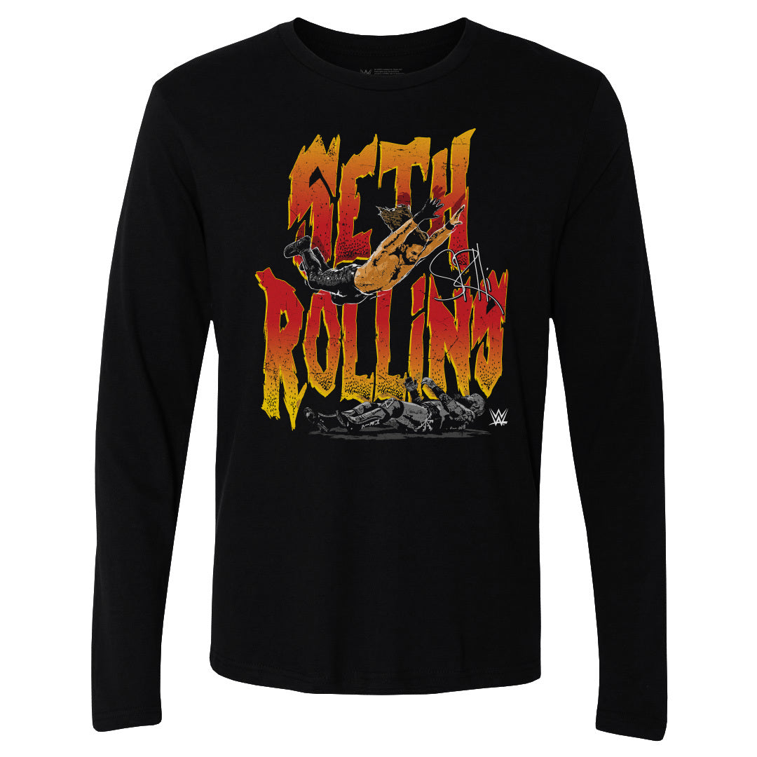 Seth Rollins Men's Long Sleeve T-Shirt | 500 LEVEL
