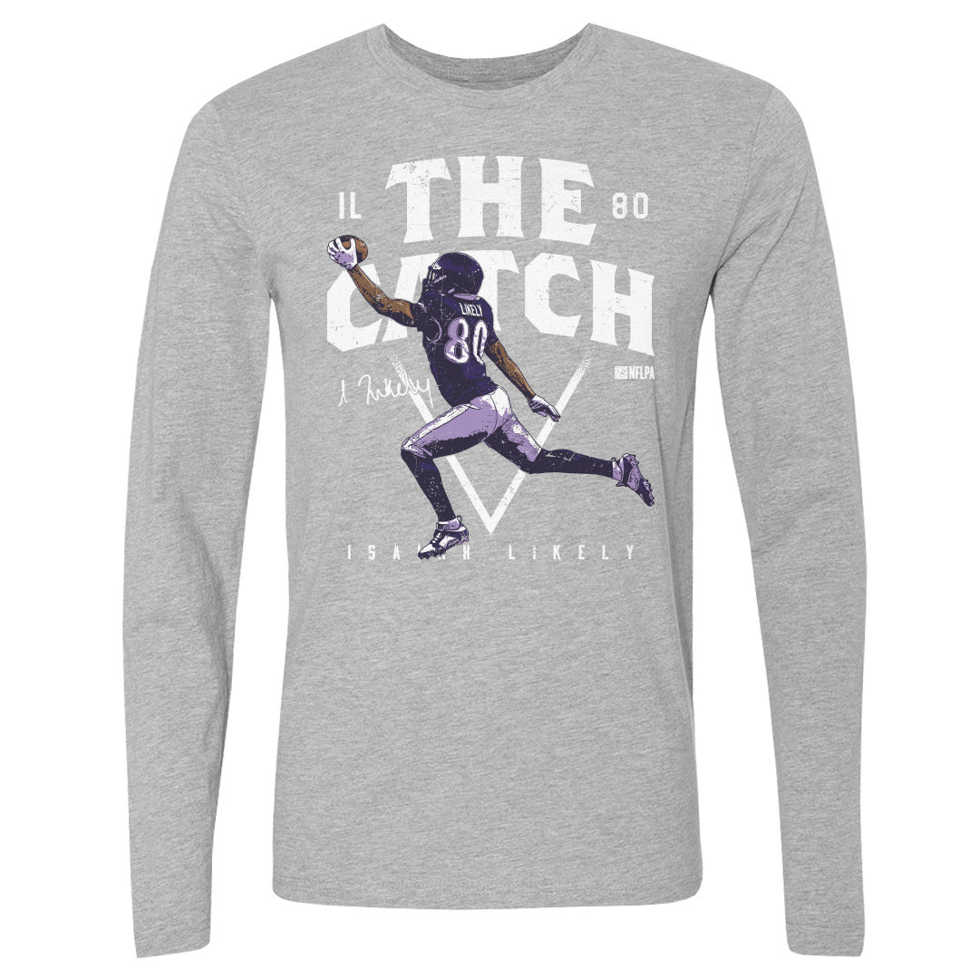 Isaiah Likely Men's Long Sleeve T-Shirt | 500 LEVEL