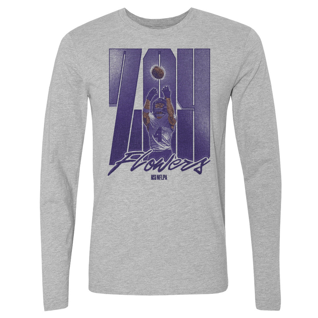 Zay Flowers Men's Long Sleeve T-Shirt | 500 LEVEL