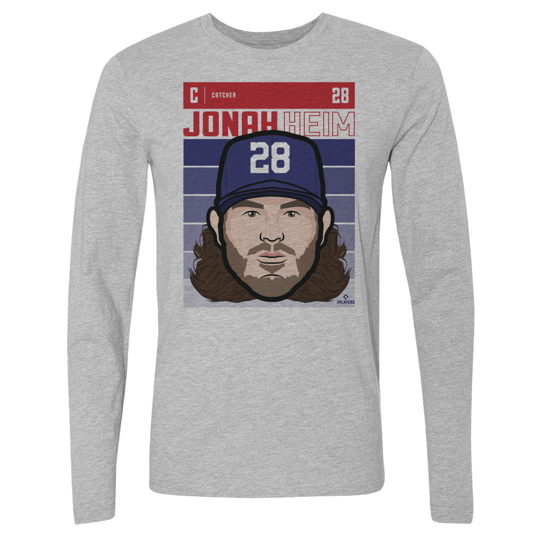 Jonah Heim Men's Long Sleeve T-Shirt | 500 LEVEL