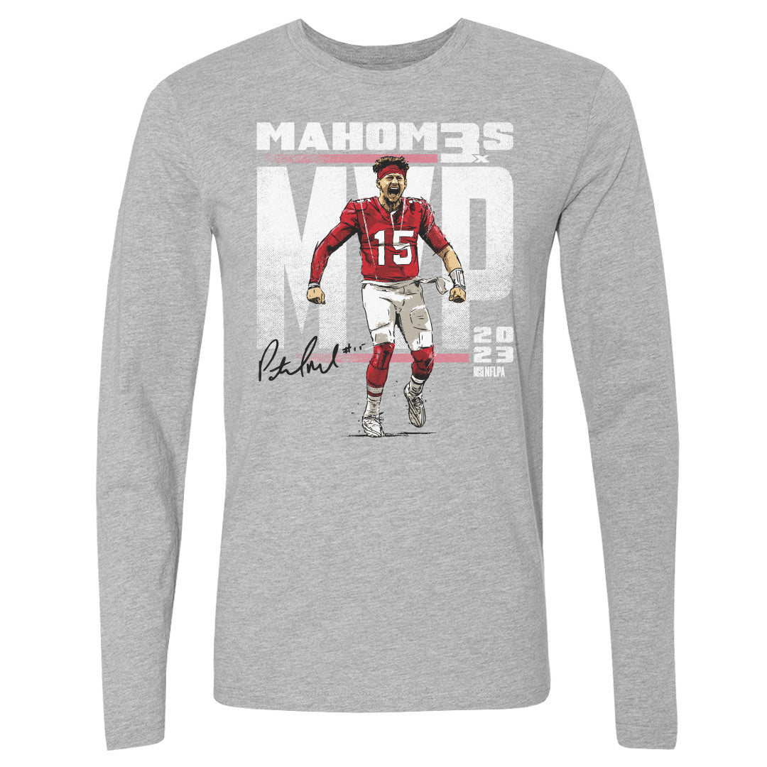 Patrick Mahomes Men's Long Sleeve T-Shirt | 500 LEVEL