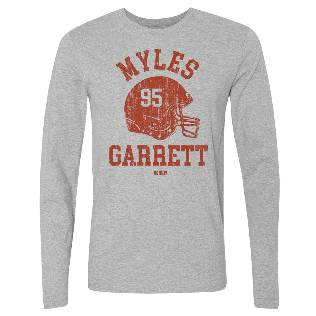 Myles Garrett Men's Long Sleeve T-Shirt | 500 LEVEL