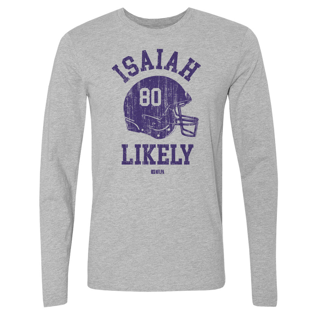 Isaiah Likely Men's Long Sleeve T-Shirt | 500 LEVEL