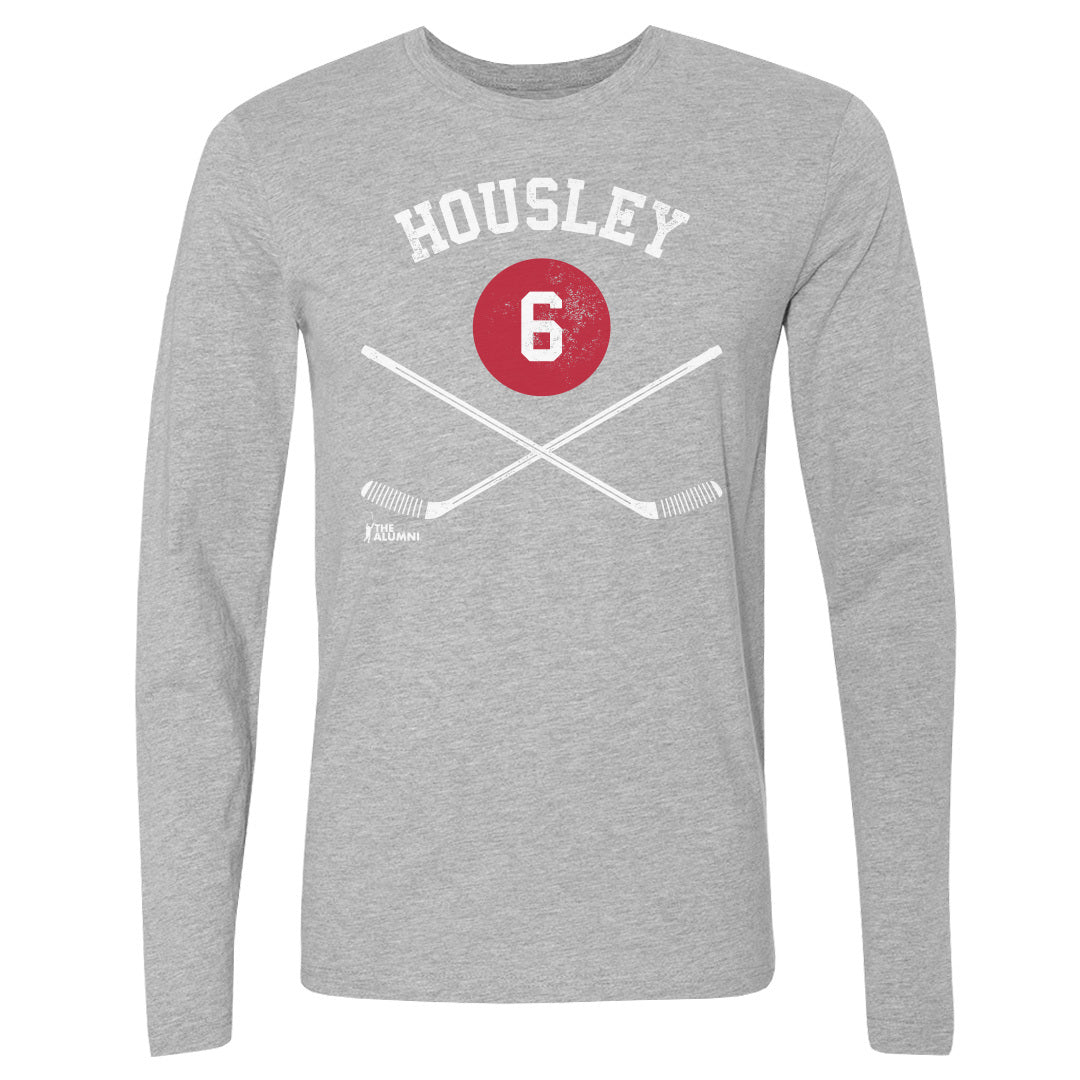 Phil Housley Men's Long Sleeve T-Shirt | 500 LEVEL