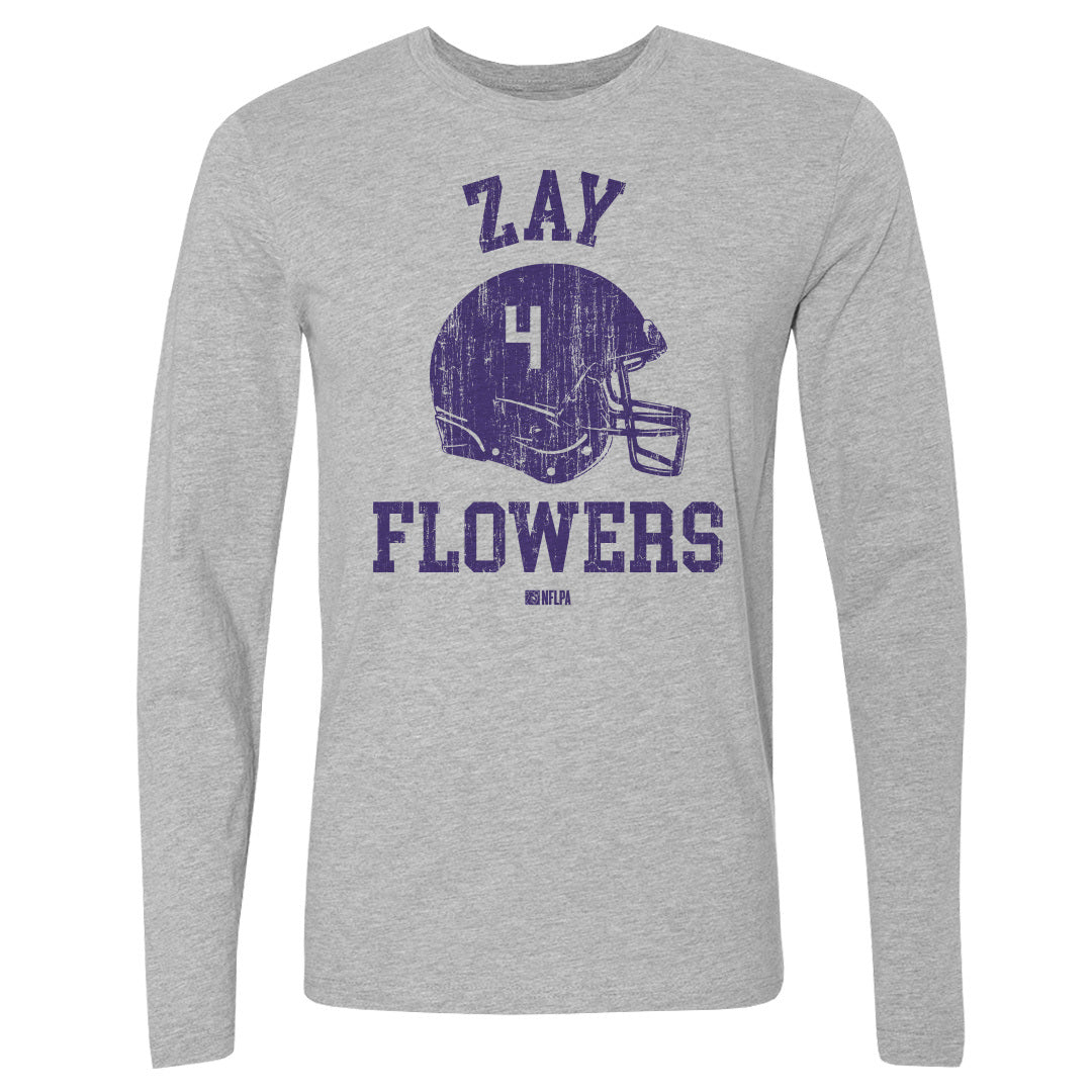 Zay Flowers Men's Long Sleeve T-Shirt | 500 LEVEL