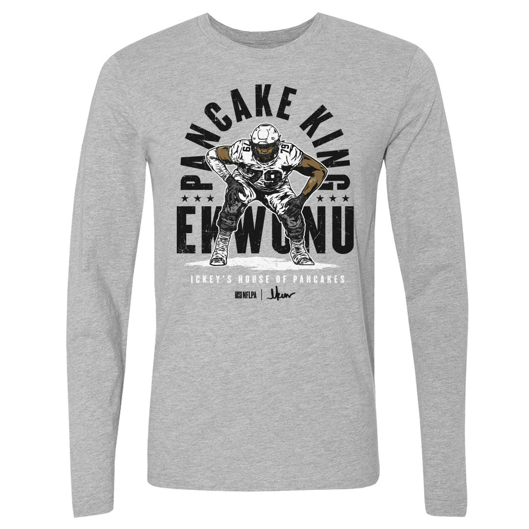 Ickey Ekwonu Men's Long Sleeve T-Shirt | 500 LEVEL