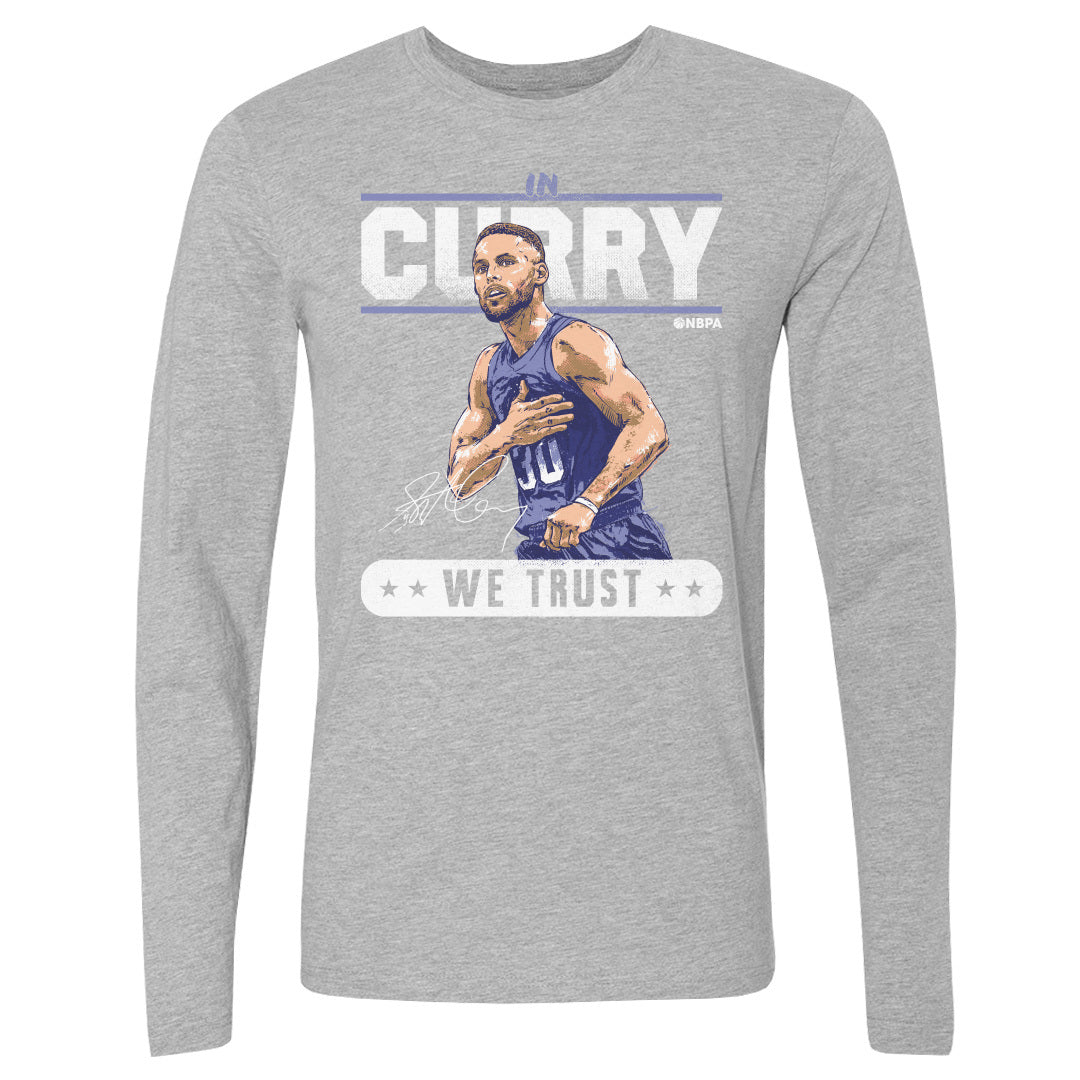 Steph Curry Men's Long Sleeve T-Shirt | 500 LEVEL