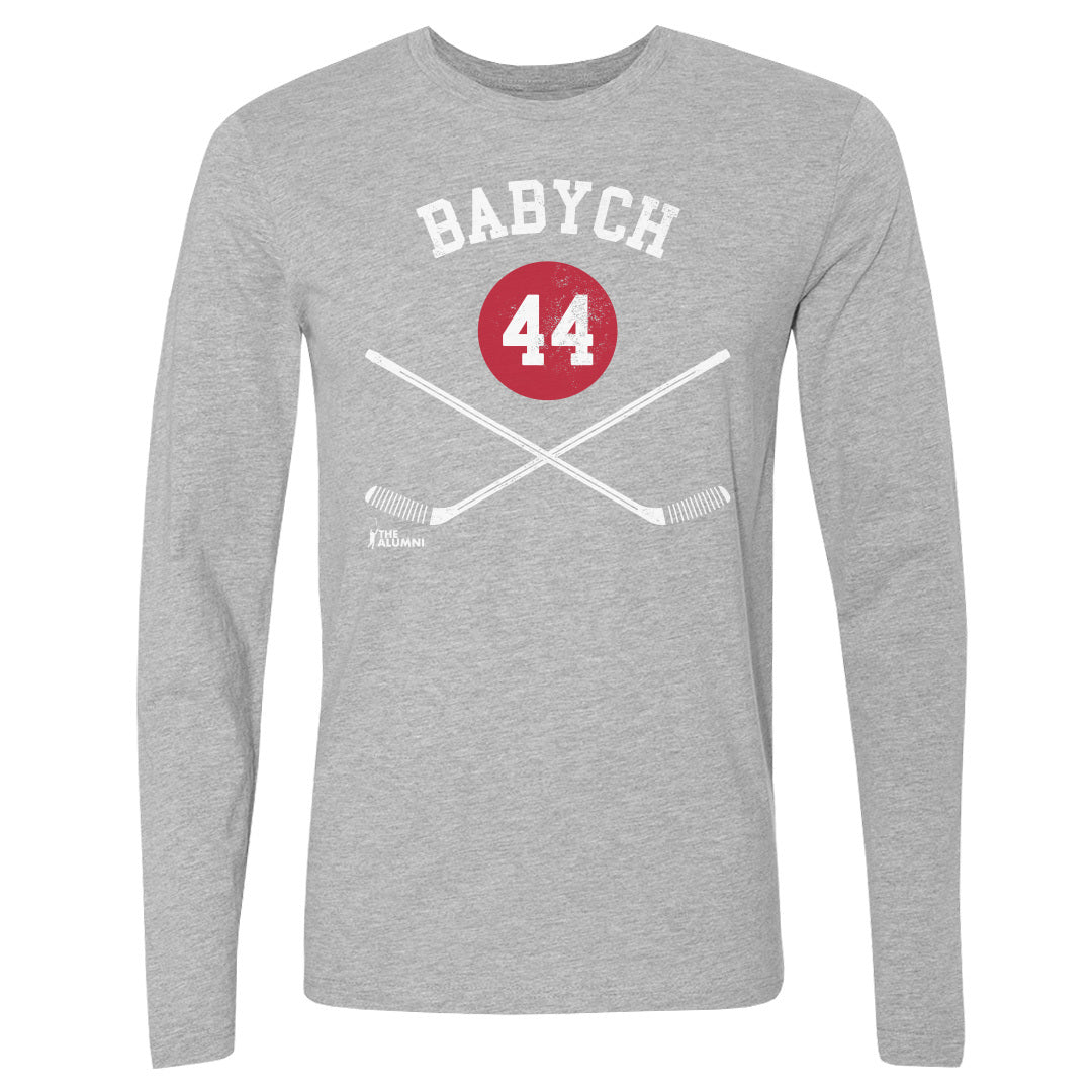 Dave Babych Men's Long Sleeve T-Shirt | 500 LEVEL