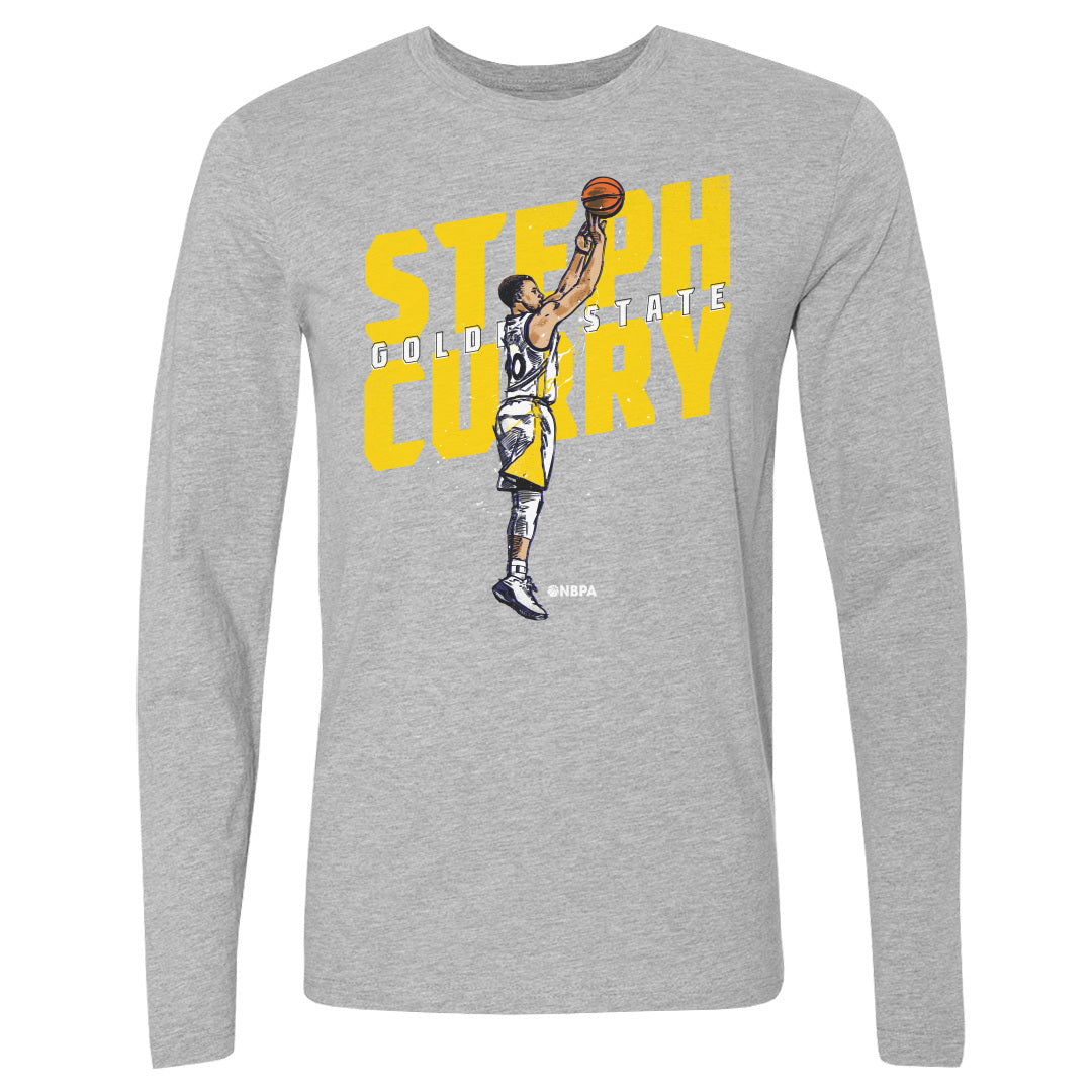 Steph Curry Men's Long Sleeve T-Shirt | 500 LEVEL