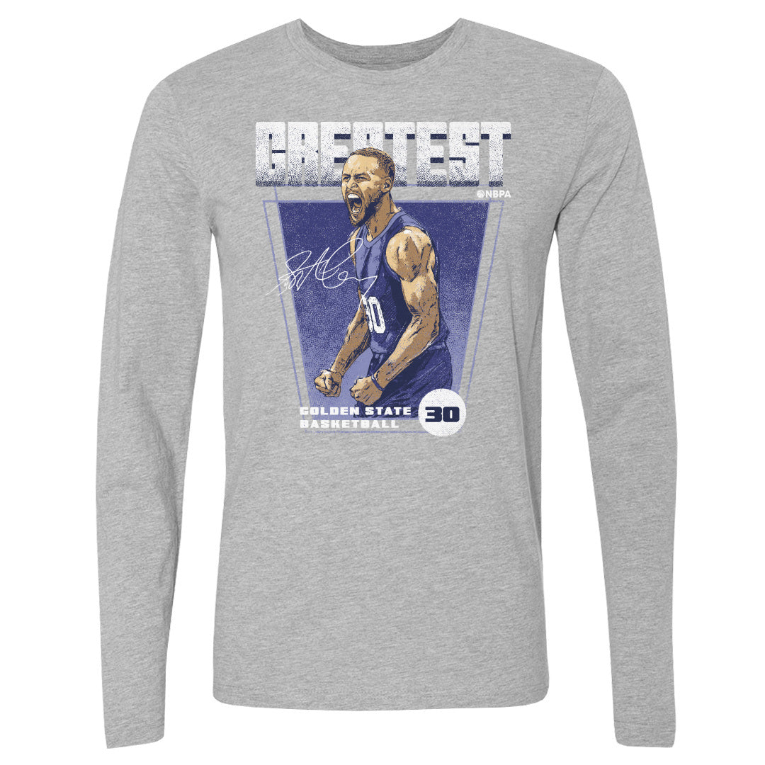 Steph Curry Men's Long Sleeve T-Shirt | 500 LEVEL
