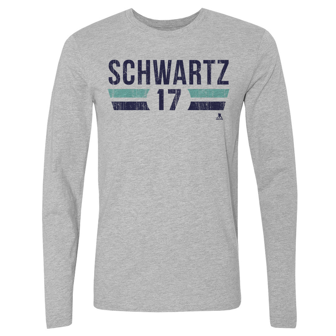 Jaden Schwartz Men's Long Sleeve T-Shirt | 500 LEVEL