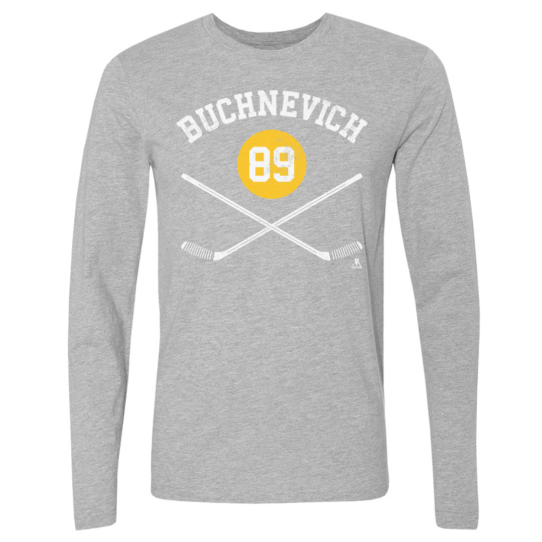 Pavel Buchnevich Men's Long Sleeve T-Shirt | 500 LEVEL