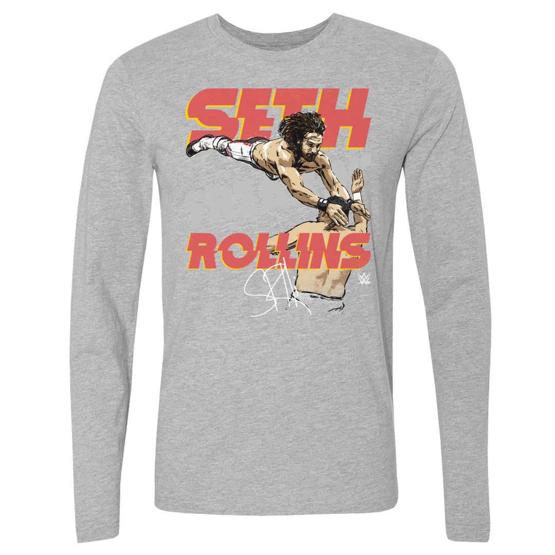 Seth Rollins Men's Long Sleeve T-Shirt | 500 LEVEL