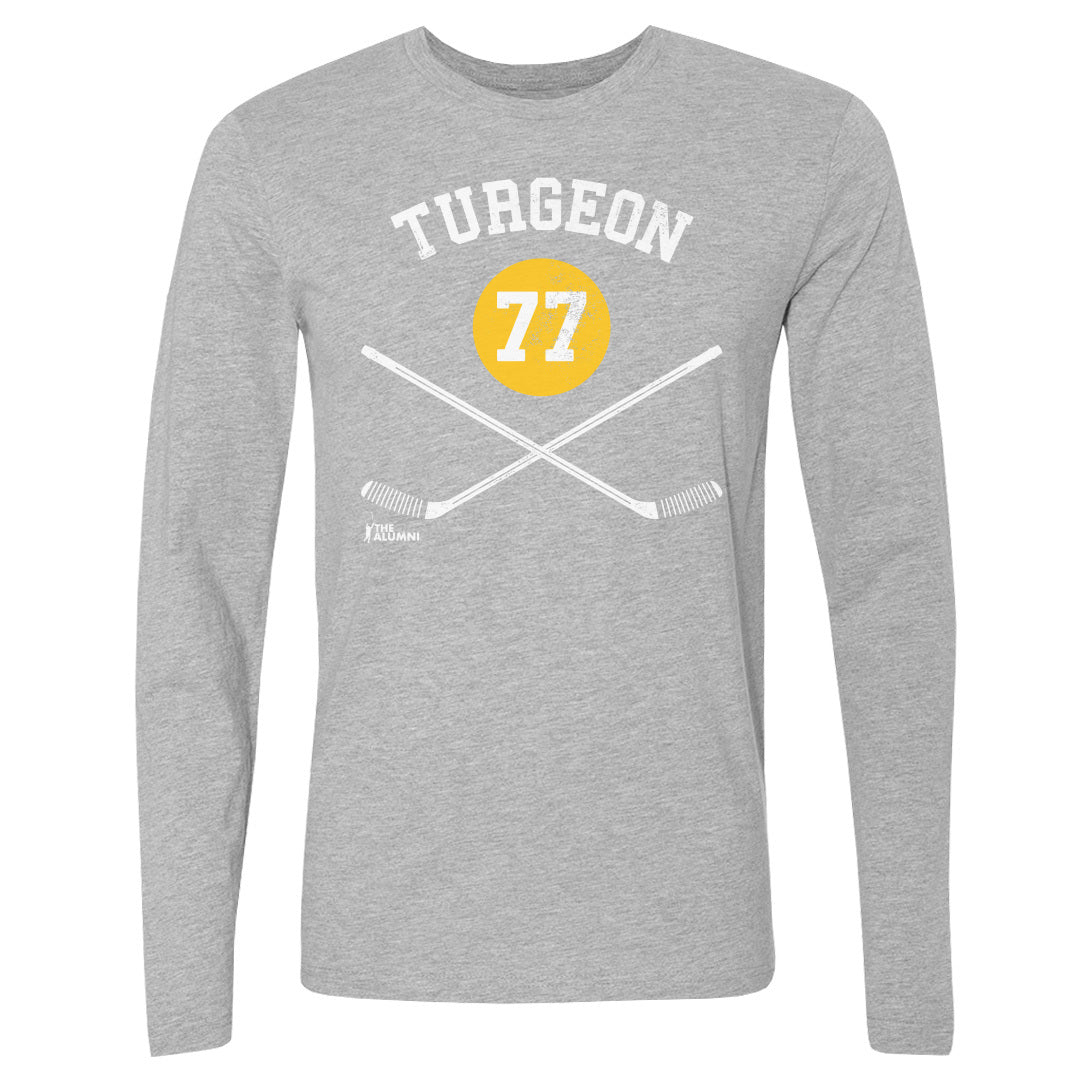 Pierre Turgeon Men's Long Sleeve T-Shirt | 500 LEVEL