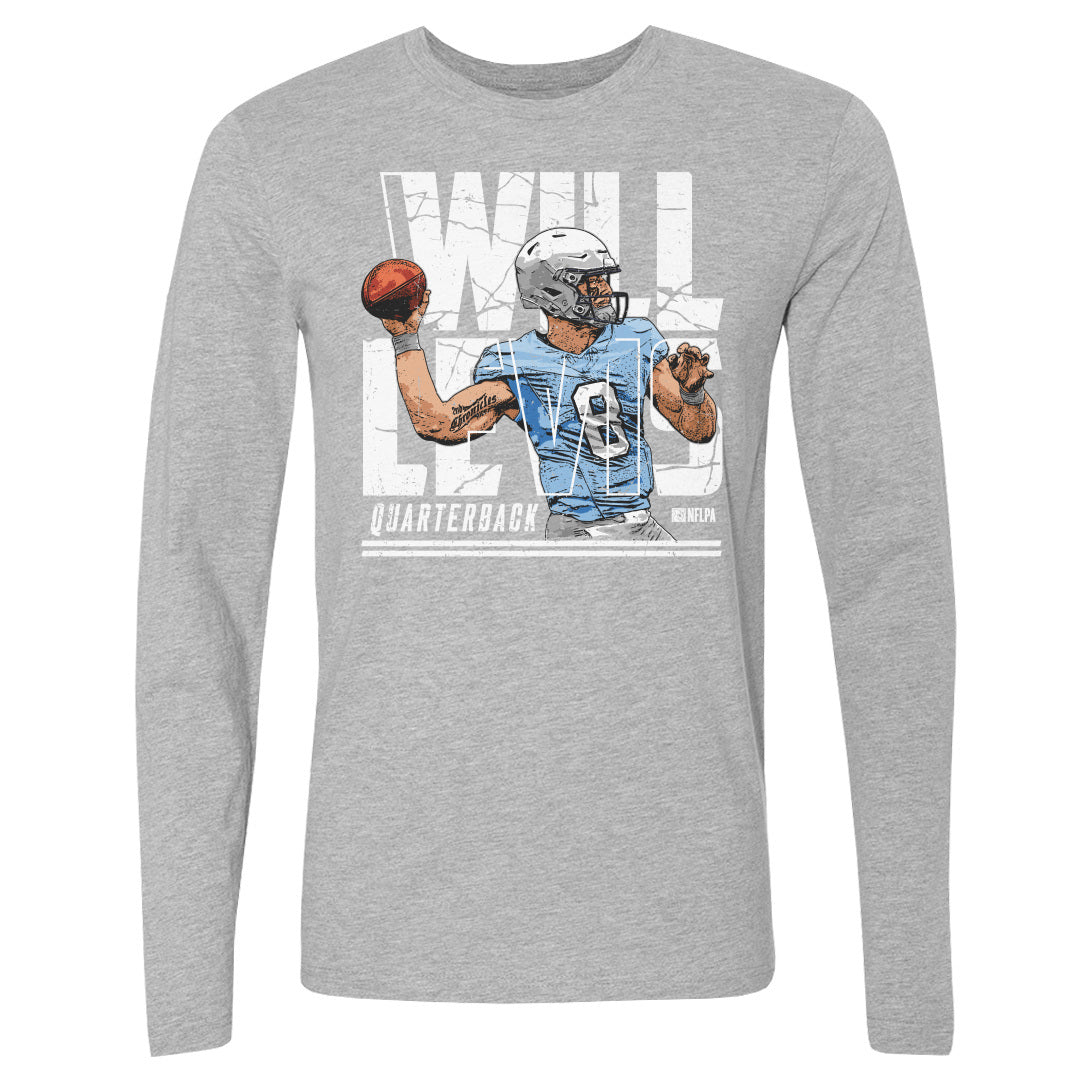 Will Levis Men's Long Sleeve T-Shirt | 500 LEVEL