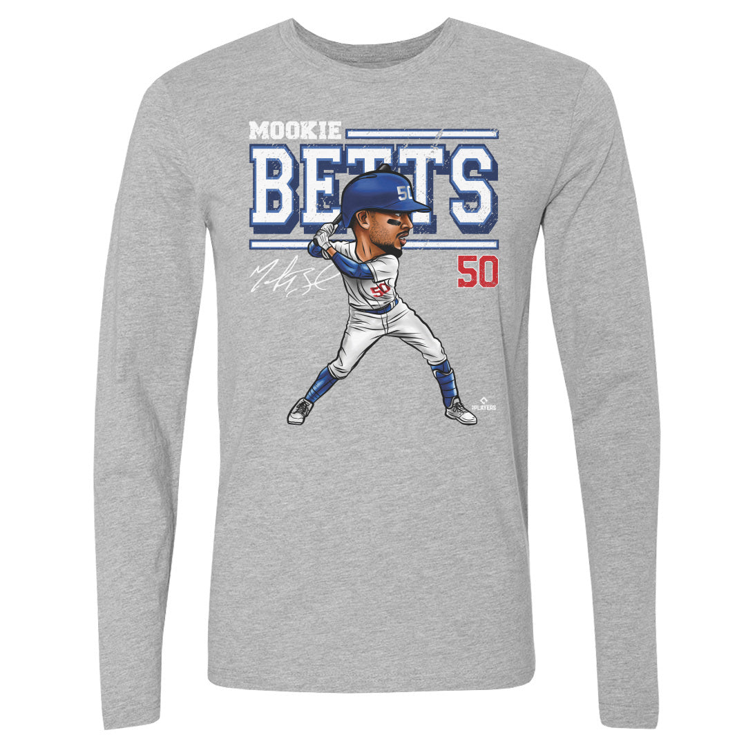 Mookie Betts Men's Long Sleeve T-Shirt | 500 LEVEL