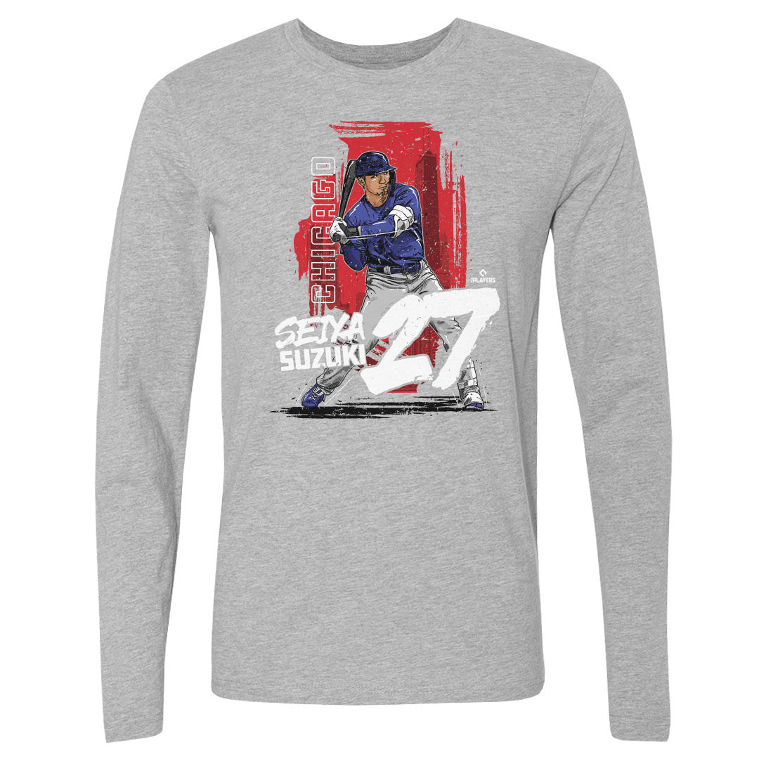 Seiya Suzuki Men's Long Sleeve T-Shirt | 500 LEVEL