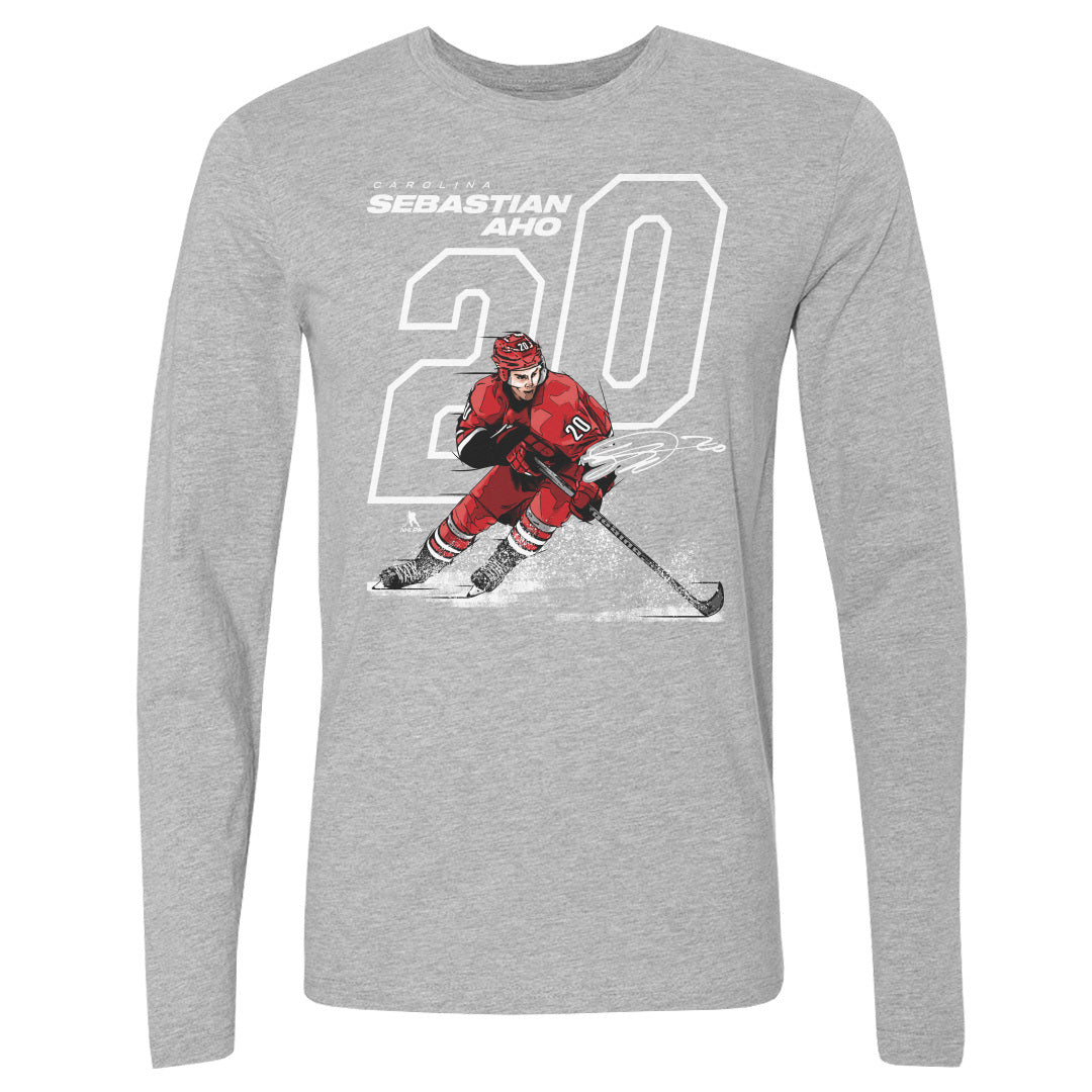 Sebastian Aho Men's Long Sleeve T-Shirt | 500 LEVEL