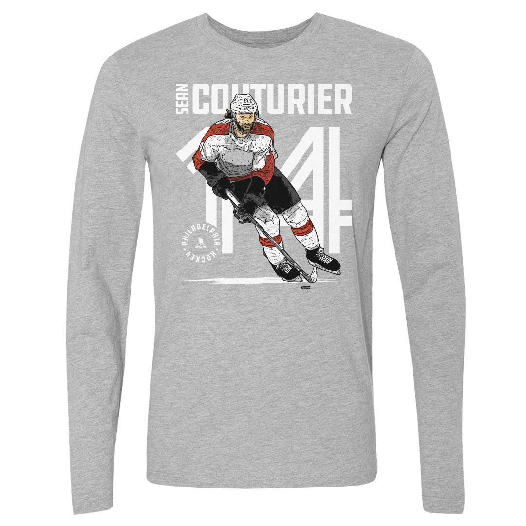 Sean Couturier Men's Long Sleeve T-Shirt | 500 LEVEL