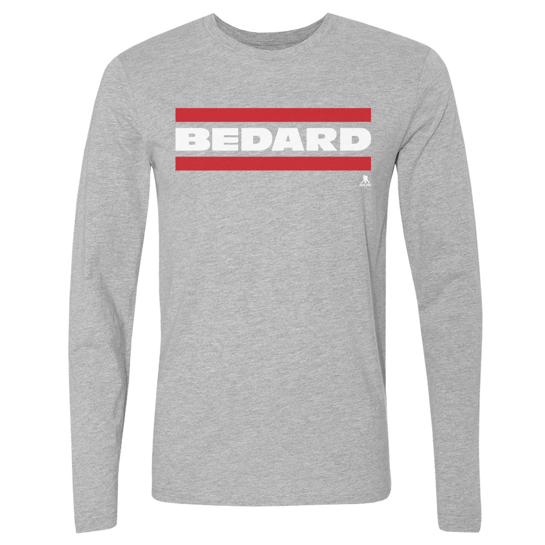 Connor Bedard Men's Long Sleeve T-Shirt | 500 LEVEL