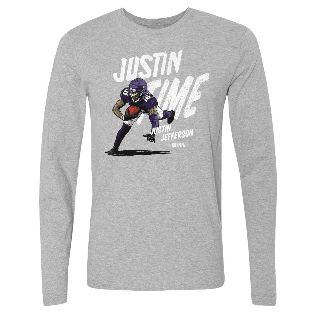 Justin Jefferson Men's Long Sleeve T-Shirt | 500 LEVEL